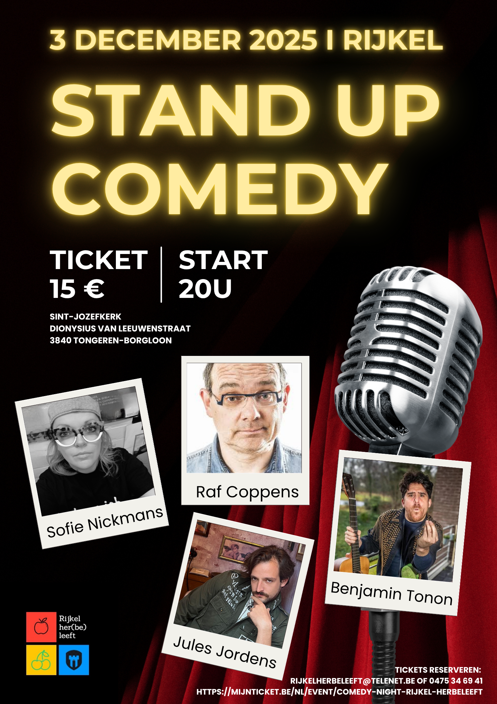 Comedy night Rijkel Herbeleeft